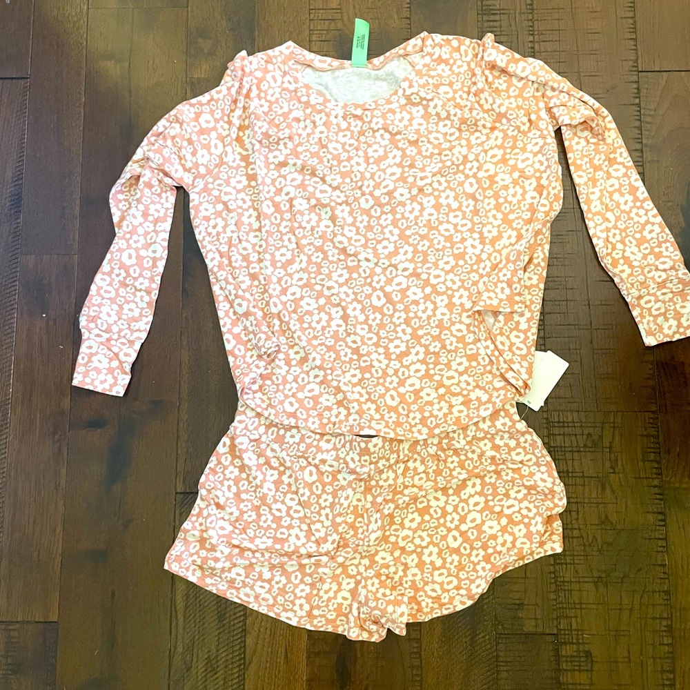NWT Honeydew intimates soft neutral pajama set L